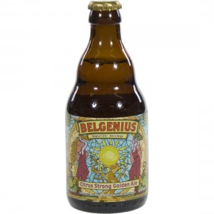 Belgenius Citrus Strong Golden Ale  Blond  33 cl   Fles