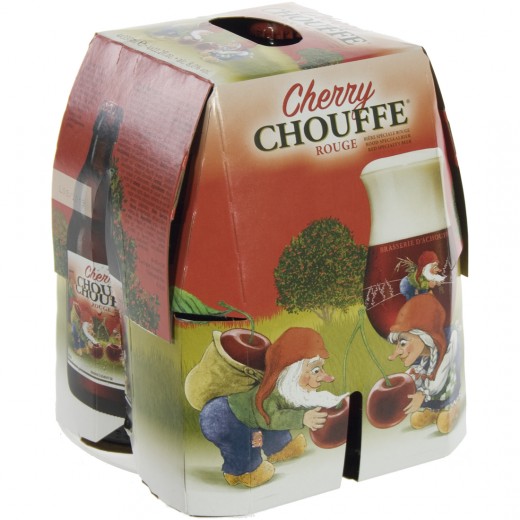 Chouffe Cherry  Rood  33 cl  Clip 4 fl