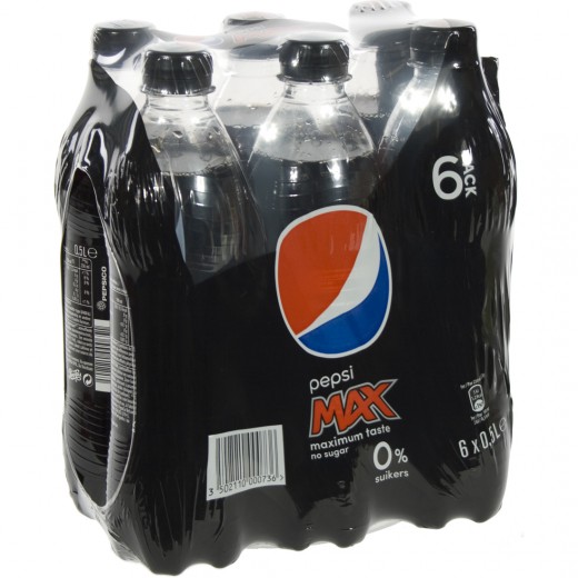 Pepsi PET  Max  50 cl  Pak  6 st