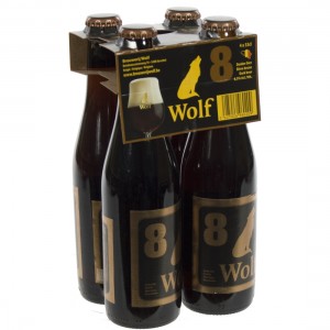 Wolf  Donker  8  33 cl  Clip 4 fl