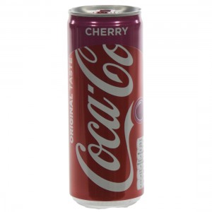 Coca Cola  Cherry  25 cl  Blik
