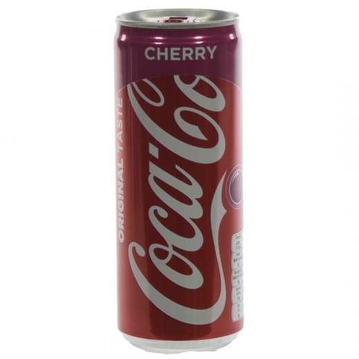 Coca Cola Cherry 25 cl Blik - Thysshop