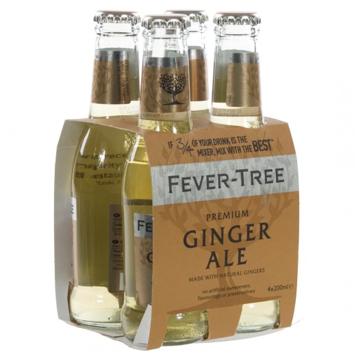 Fever Tree  Ginger Ale  20 cl  Clip 4 fl