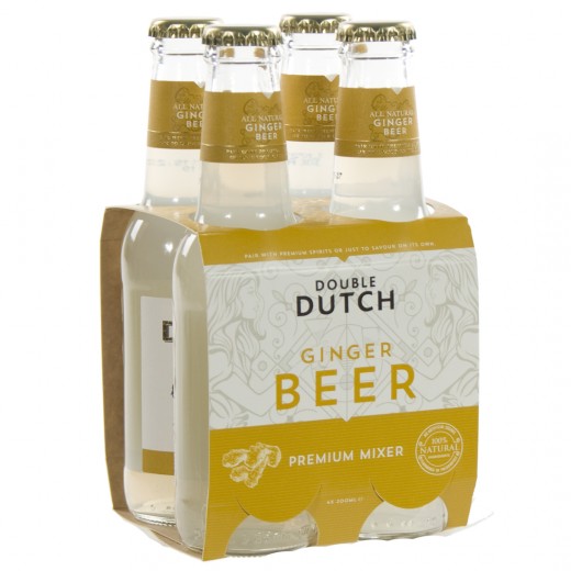 Double Dutch Tonic  Ginger Beer  20 cl  Clip 4 fl