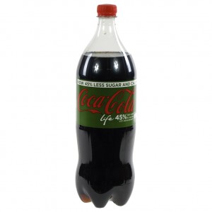 Coca Cola PET  Zero Lemon  1 liter   Fles