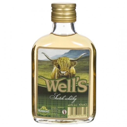 Well's Whisky 40%  20 cl