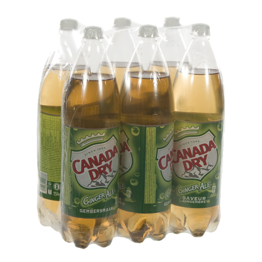 Canada dry PET  1,5 liter  Pak  6 st