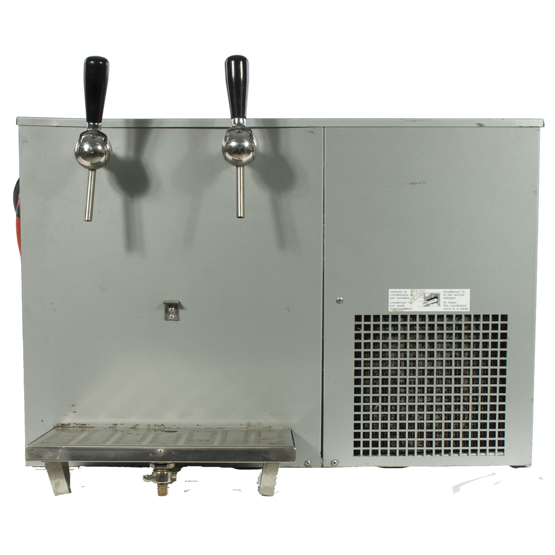 Tap 2 kranen 60l koeling tafelmodel
