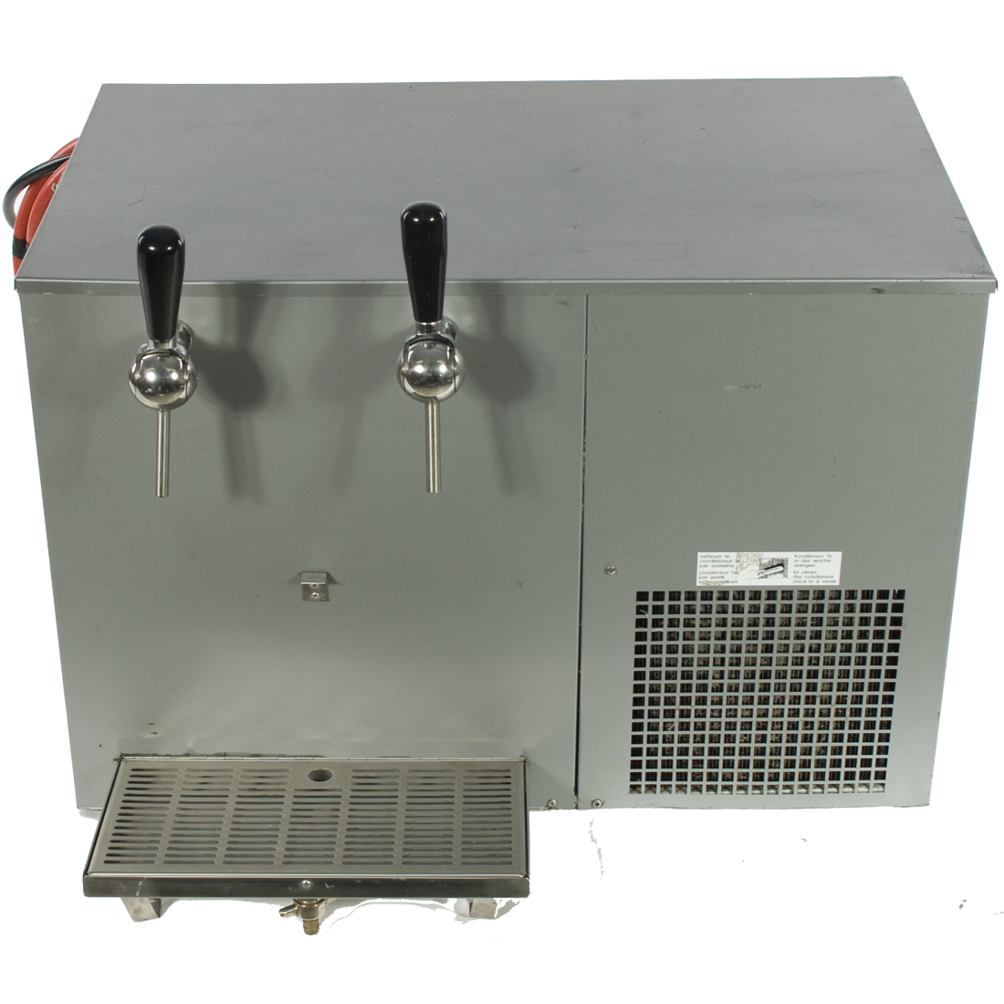 Tap 2 kranen 60l koeling tafelmodel