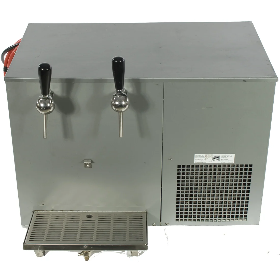 Tap 2 kranen 60l koeling tafelmodel