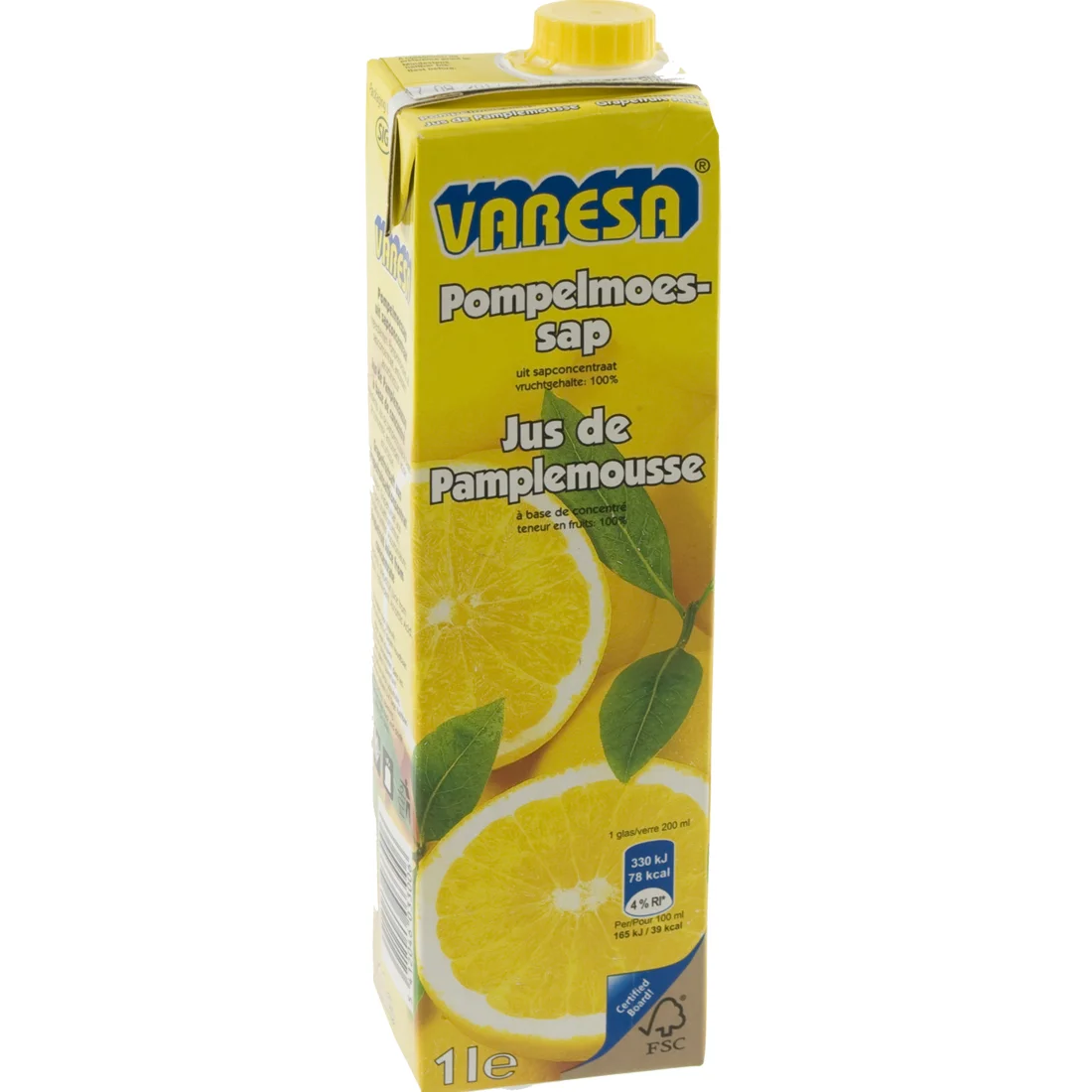 Fruitsap Brik Varesa  Pompelmoes  1 liter  Stuk