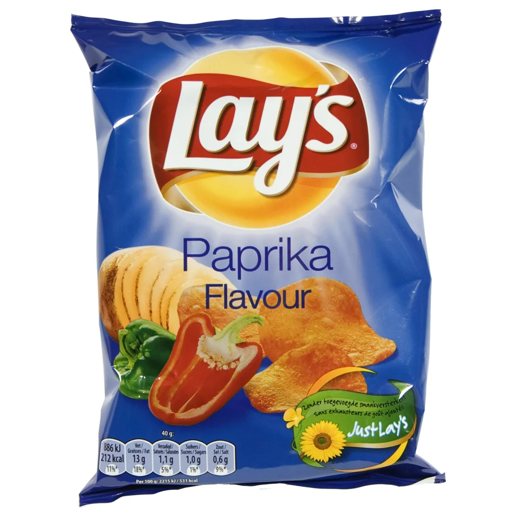 Lays Chips  Paprika  Stuk  40 g