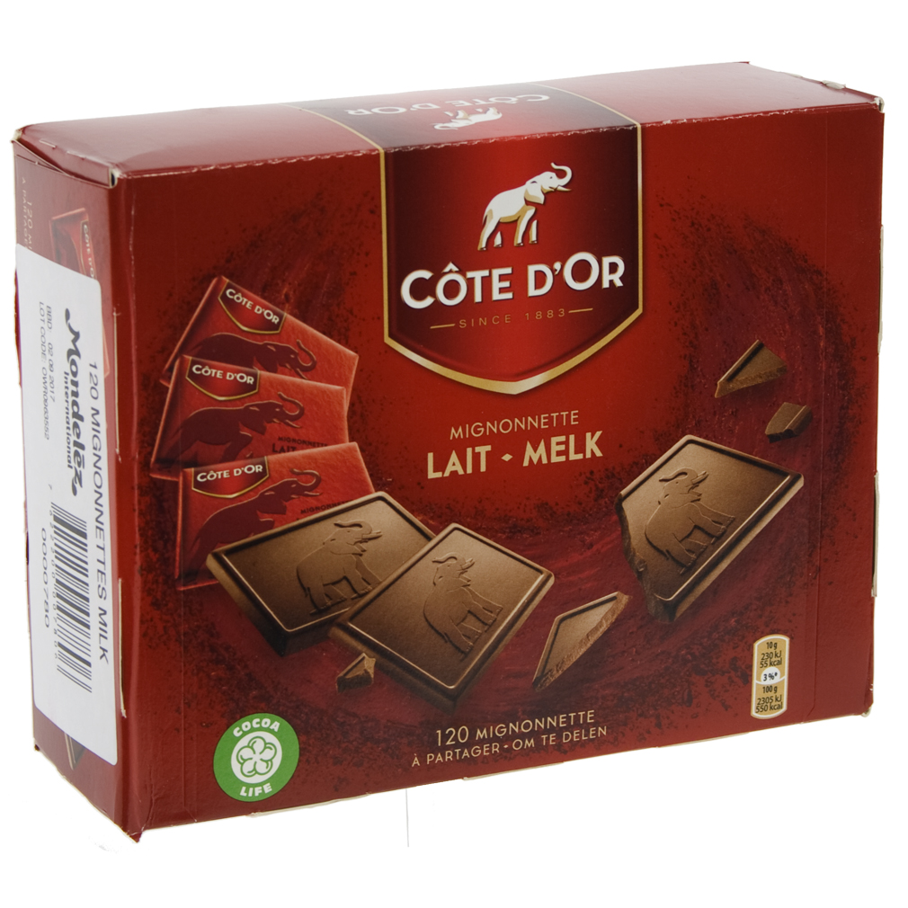 Mignonnette melk Horeca  Doos 120 st  10 gr