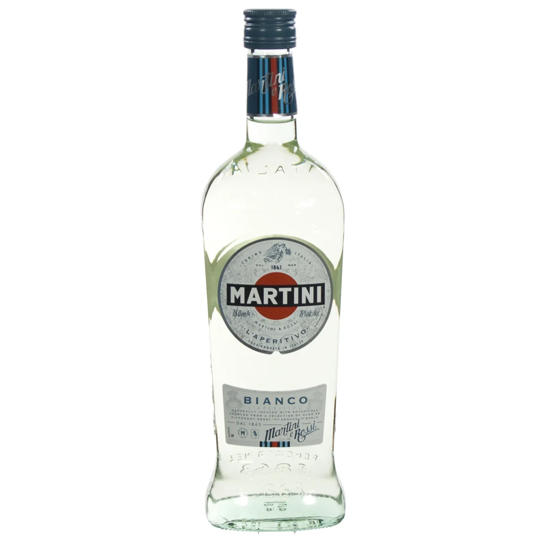 Martini 15%  Bianco  75 cl  Fles