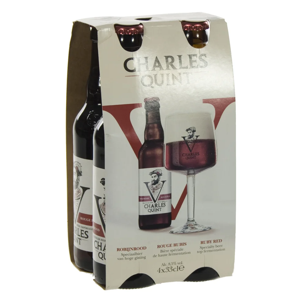 Charles Quint  Rood  33 cl  Clip 4 fl