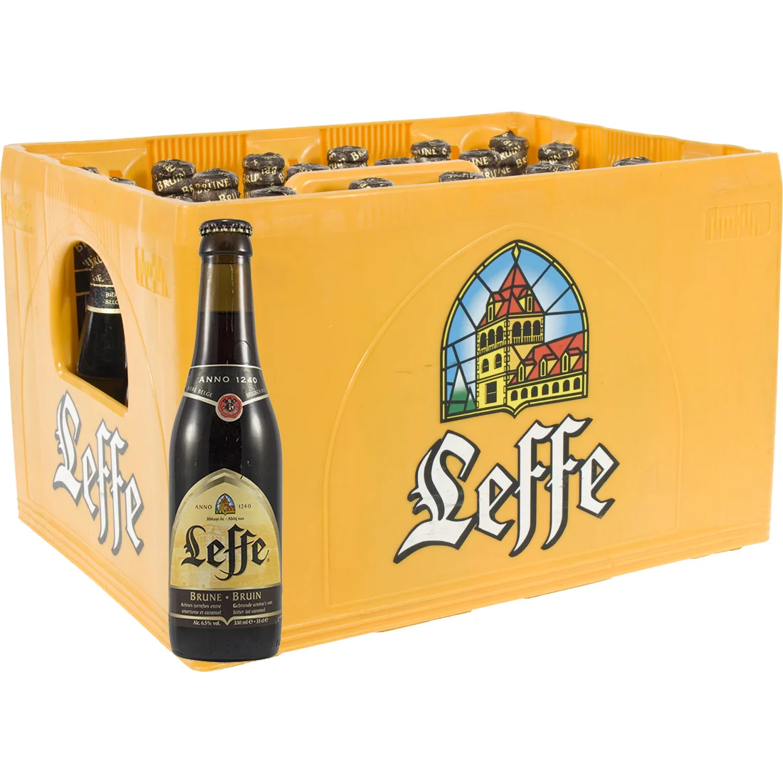 Leffe  Bruin  33 cl  Bak 24 st