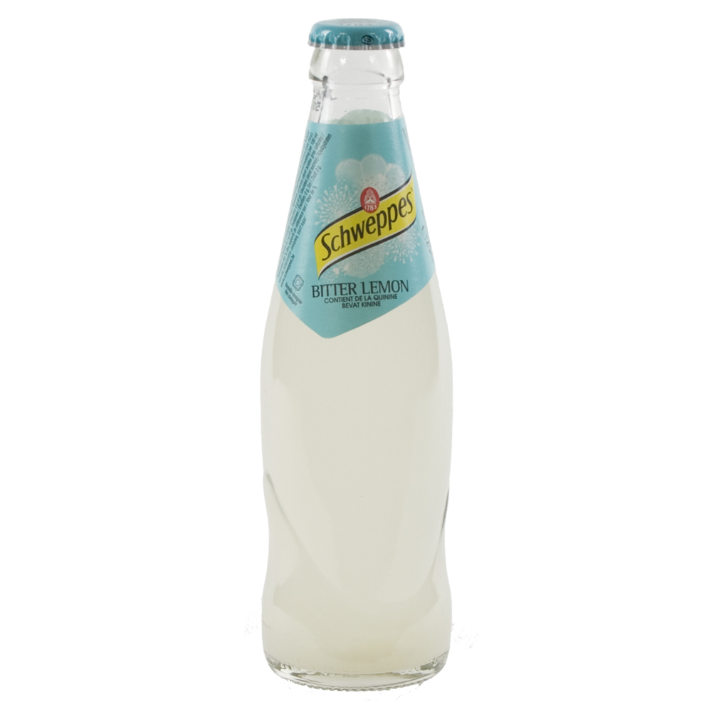 Schweppes bitter lemon  25 cl  Fles
