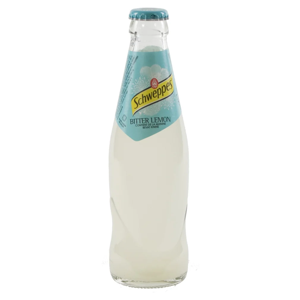 Schweppes bitter lemon  25 cl  Fles