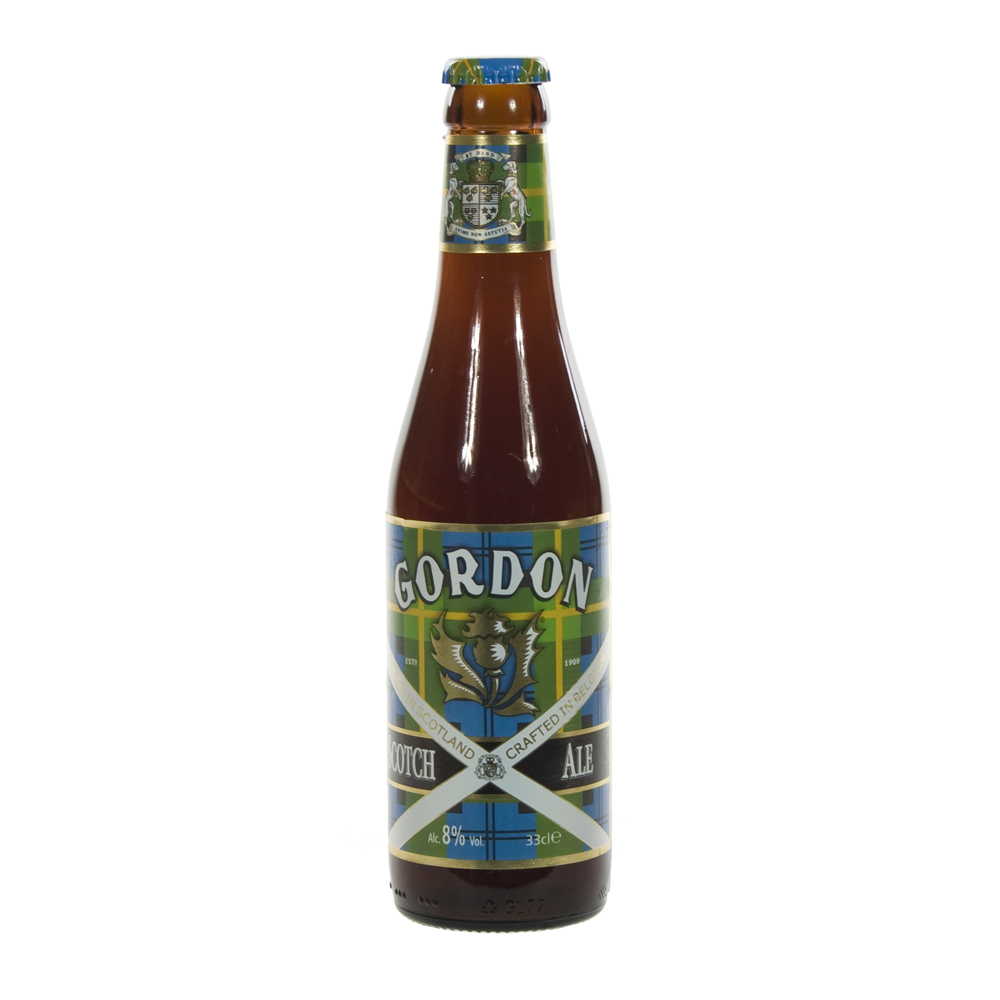 Gordon Finest Scotch ale  Amber  33 cl  Fles