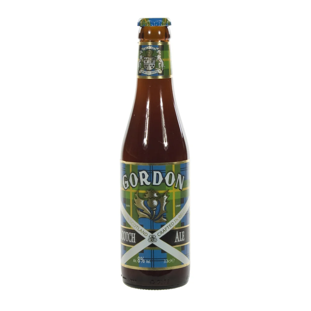 Gordon Finest Scotch ale  Amber  33 cl  Fles