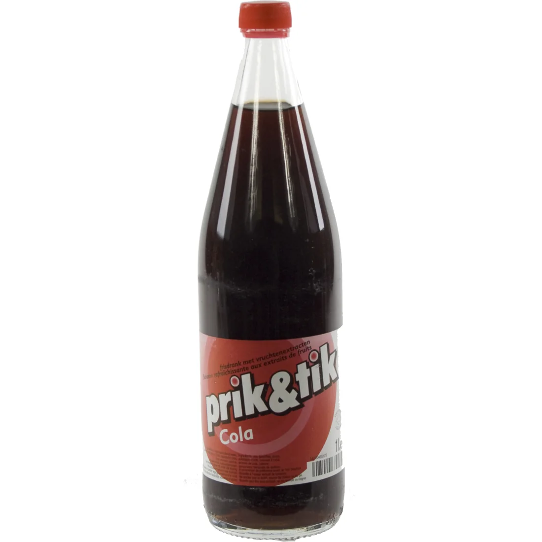 Prik & Tik Cola  Regular  1 liter  Fles