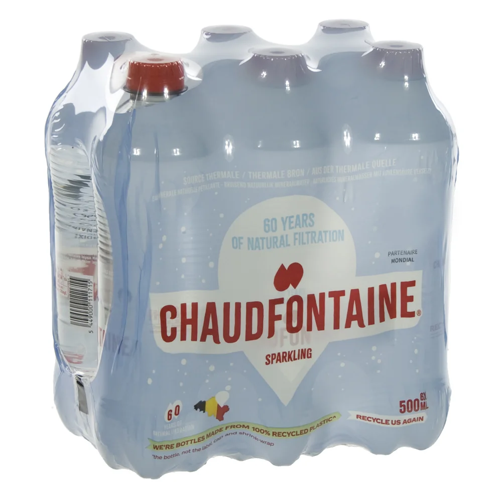 Chaudfontain  PET  Bruis  50 cl  Pak  6 st