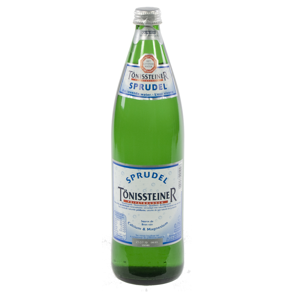 Tonissteiner Water  Bruis  75 cl  Fles