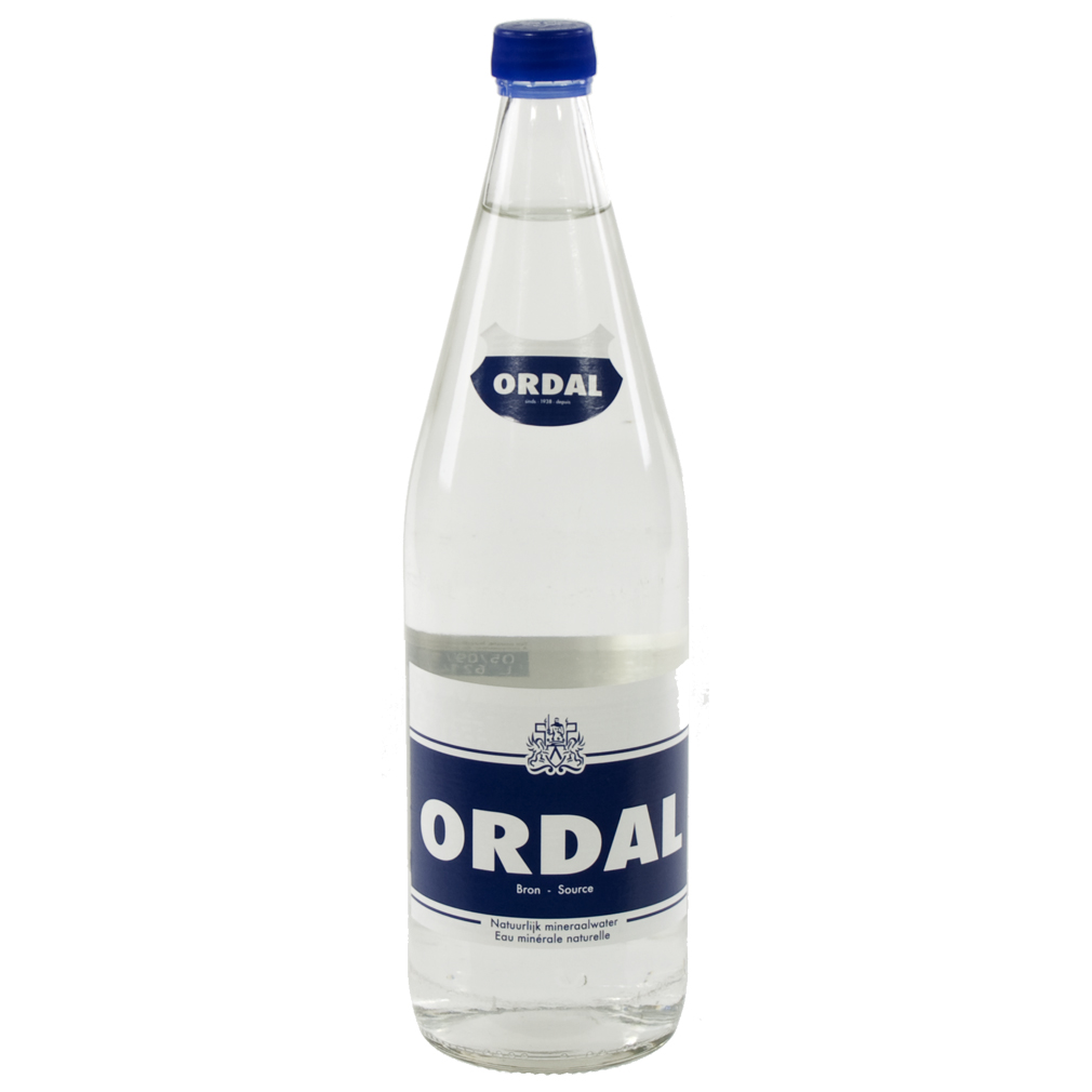 Ordal water  Plat  1 liter  Fles
