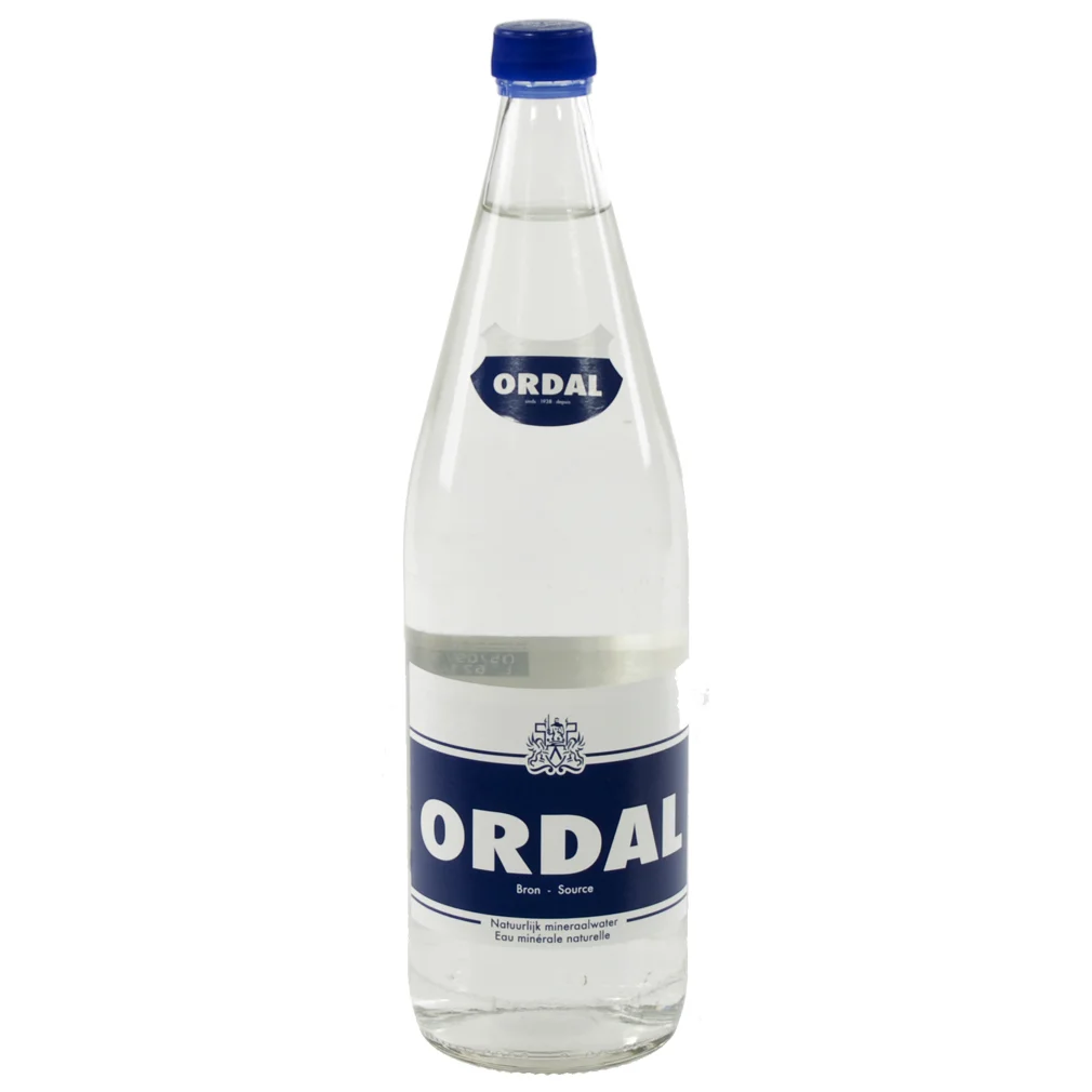 Ordal water  Plat  1 liter  Fles