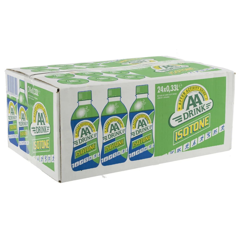 AA energy drank  Citoen Isotone  33 cl  Doos 24 st