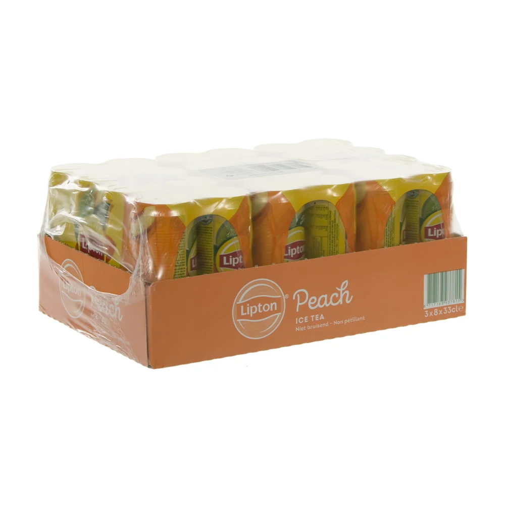 Lipton BLIK  Perzik  33 cl  Blik 24 pak