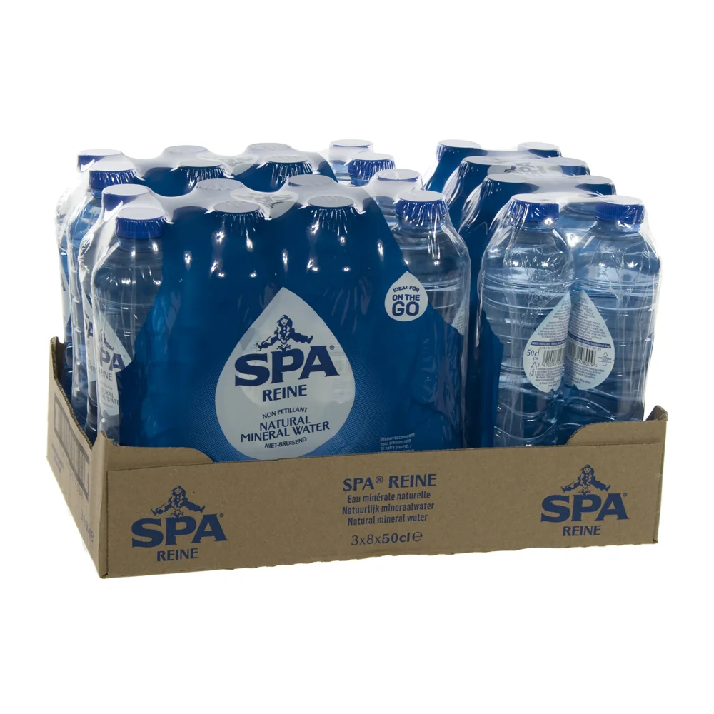 Spa PET  Plat  50 cl  Pak 24 st