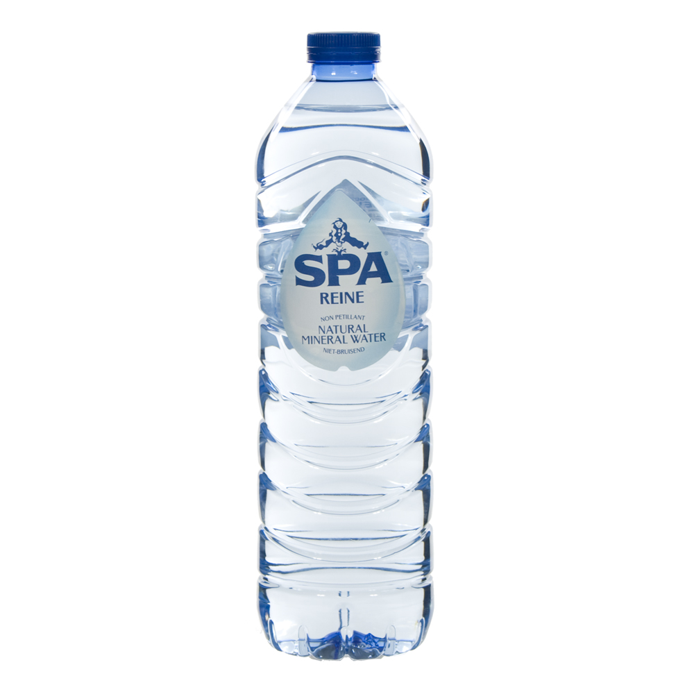 Spa PET  Plat  1 liter  Fles