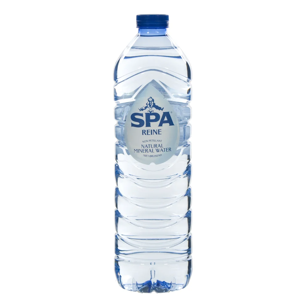 Spa PET  Plat  1 liter  Fles