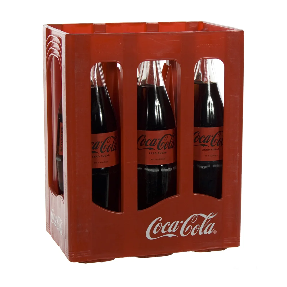Coca Cola  Zero  1 liter  Bak  6 fl