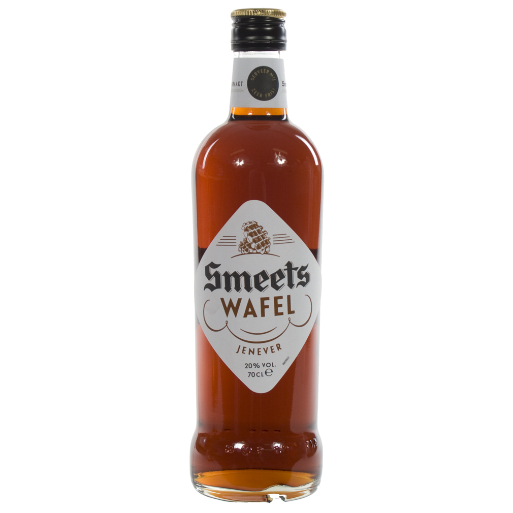Smeets jenever  20°  Wafel  70 cl