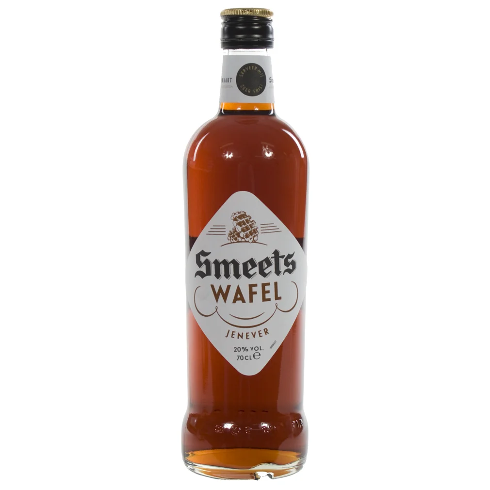 Smeets jenever  20°  Wafel  70 cl