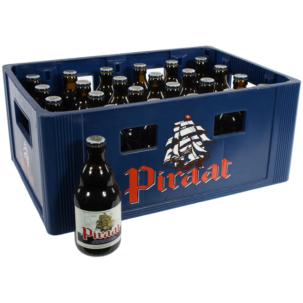 Piraat 10,5°  Amber  33 cl  Bak 24 st