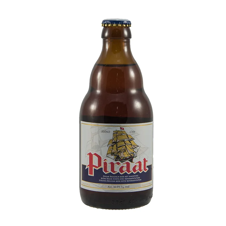 Piraat 10,5°  Amber  33 cl  Fles