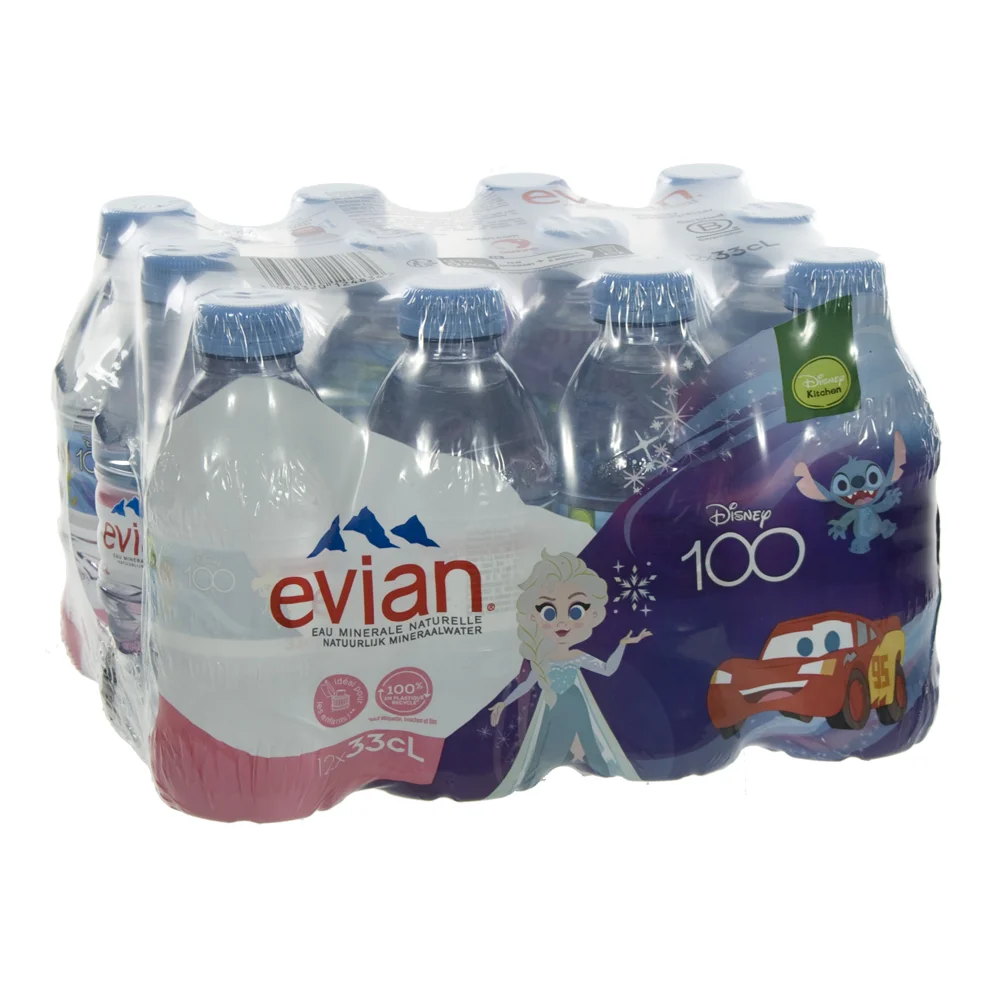 Evian PET  Plat  33 cl  Pak 12 st