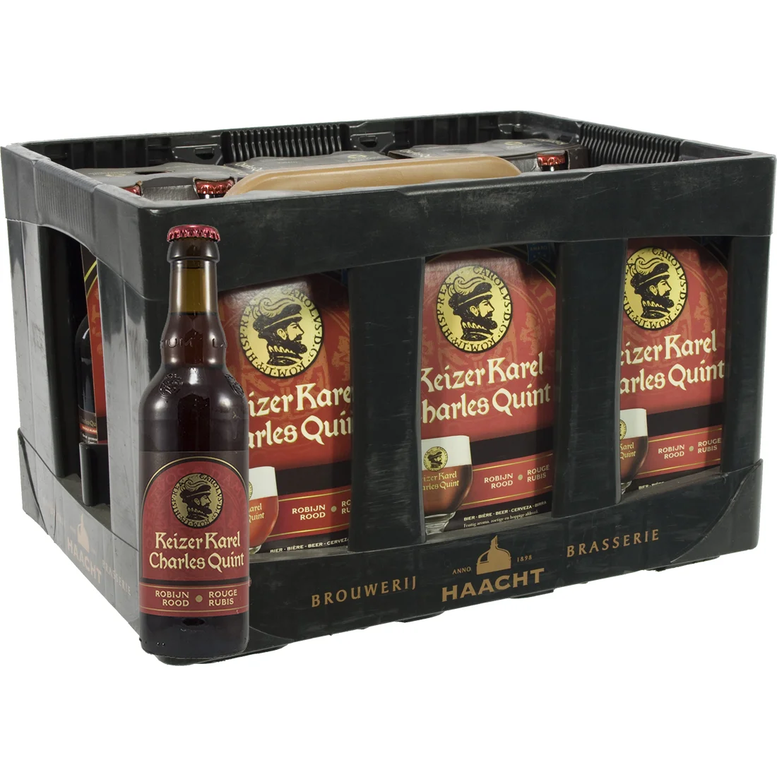 Charles Quint  Rood  33 cl  Bak 24 st