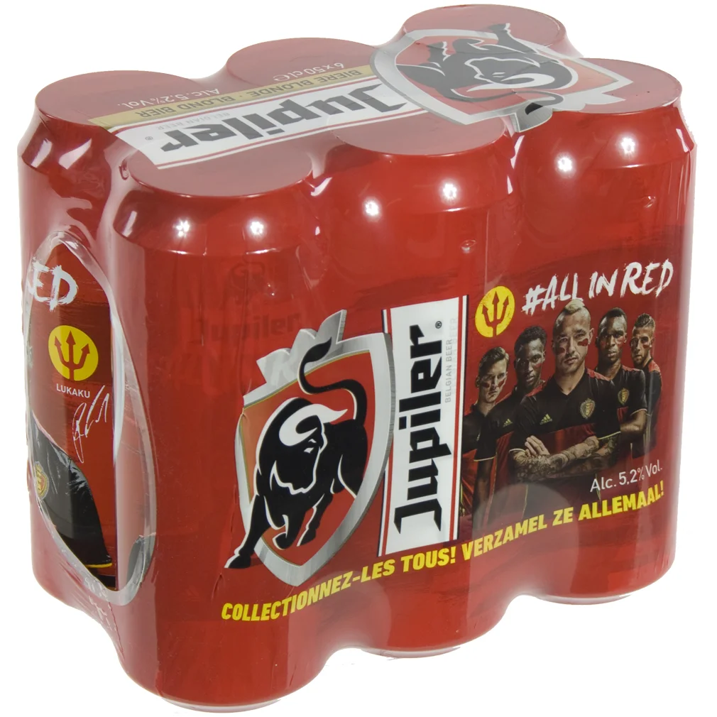 Jupiler  50 cl  Blik  6 pak