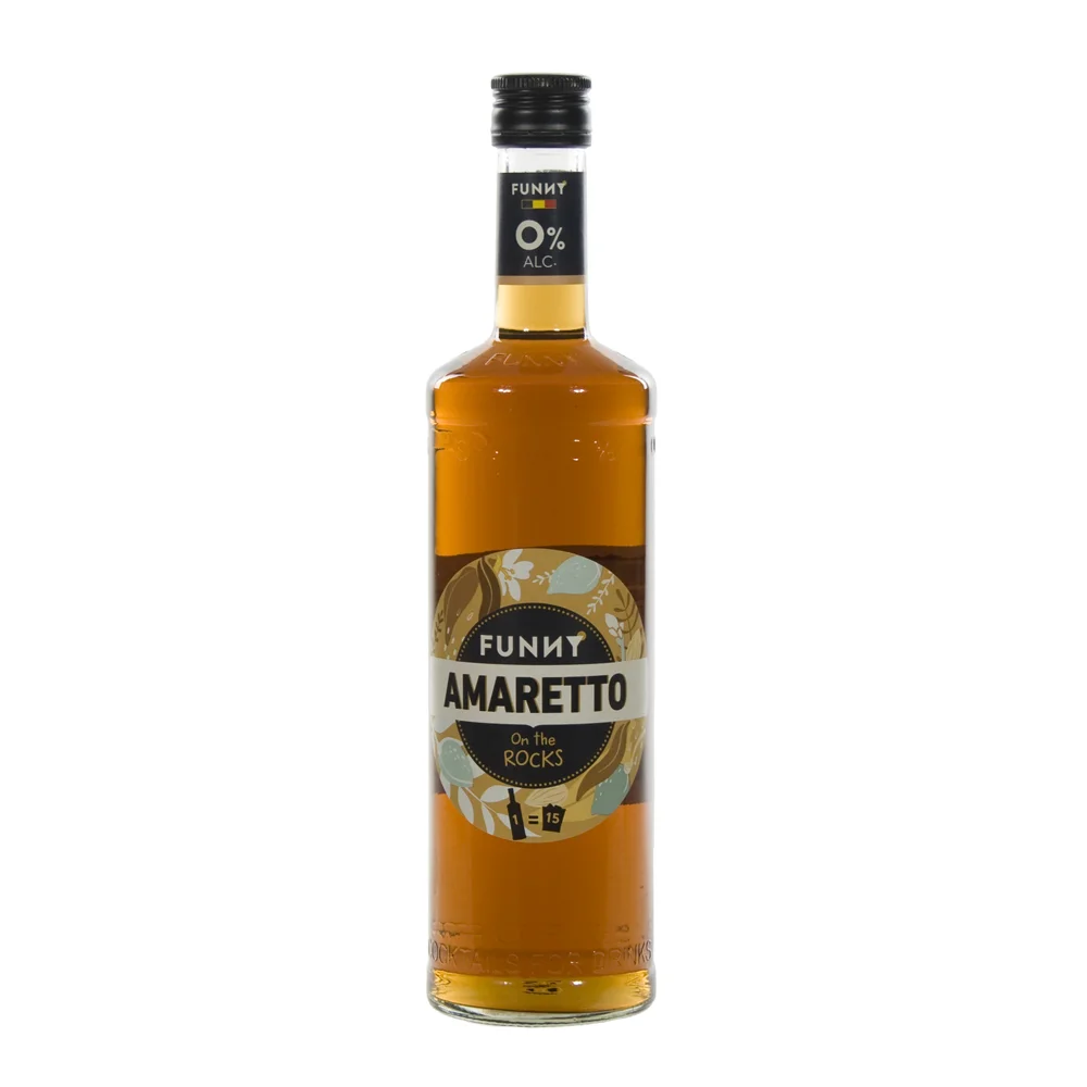 Funny Amaretto 0%  75 cl  Fles