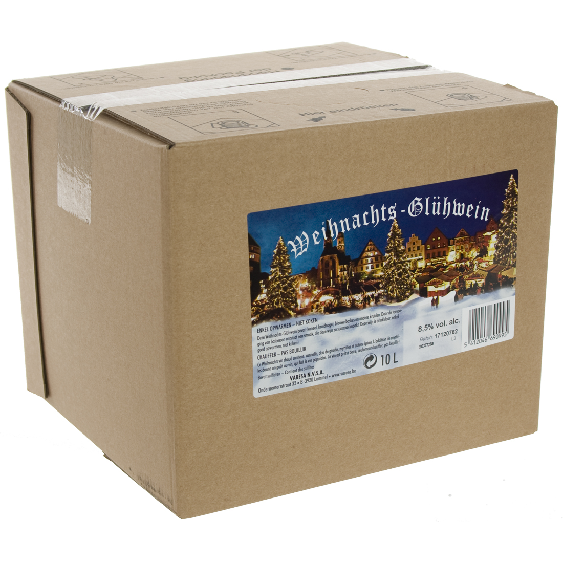 Winternacht gluhwein  10 liter  Bidon