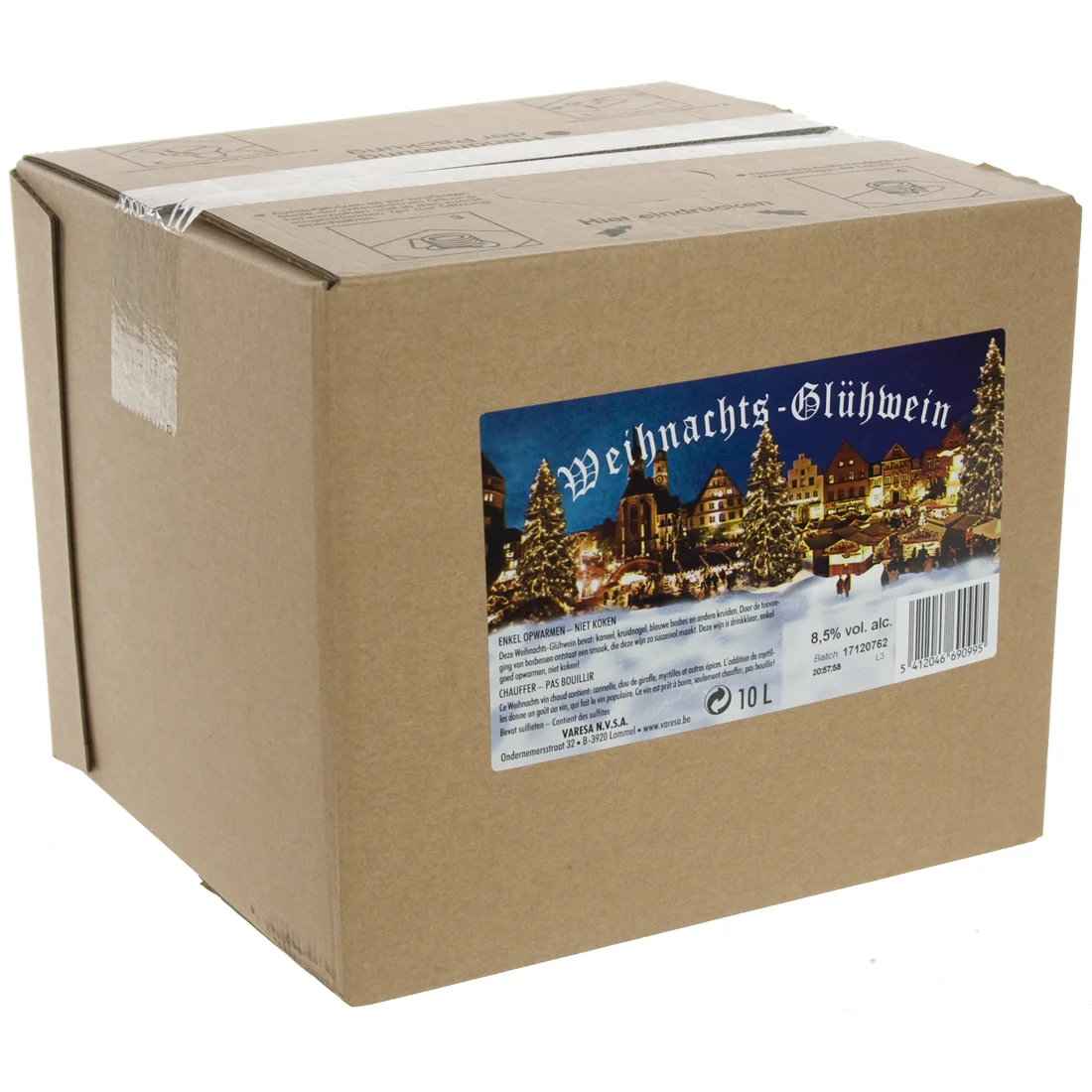 Winternacht gluhwein  10 liter  Bidon