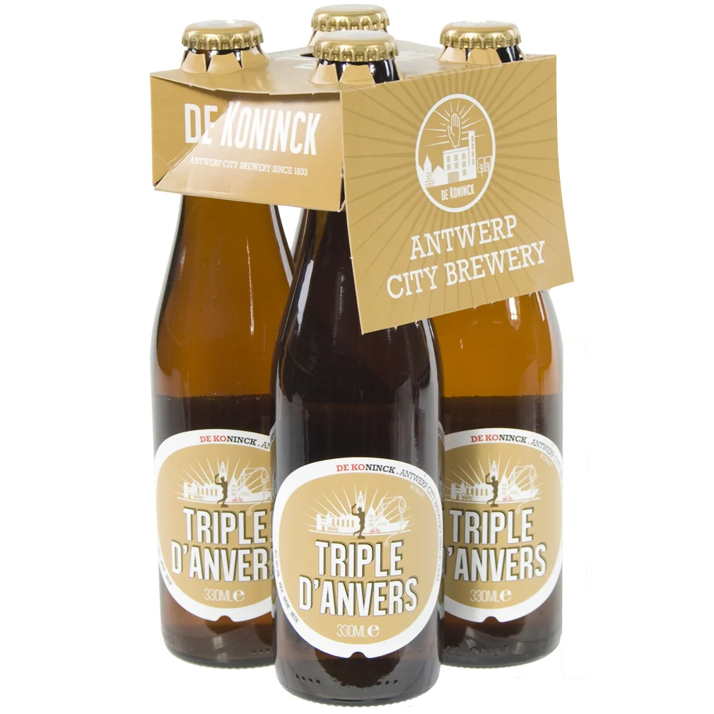 Triple d'anvers  Tripel  33 cl  Clip 4 fl