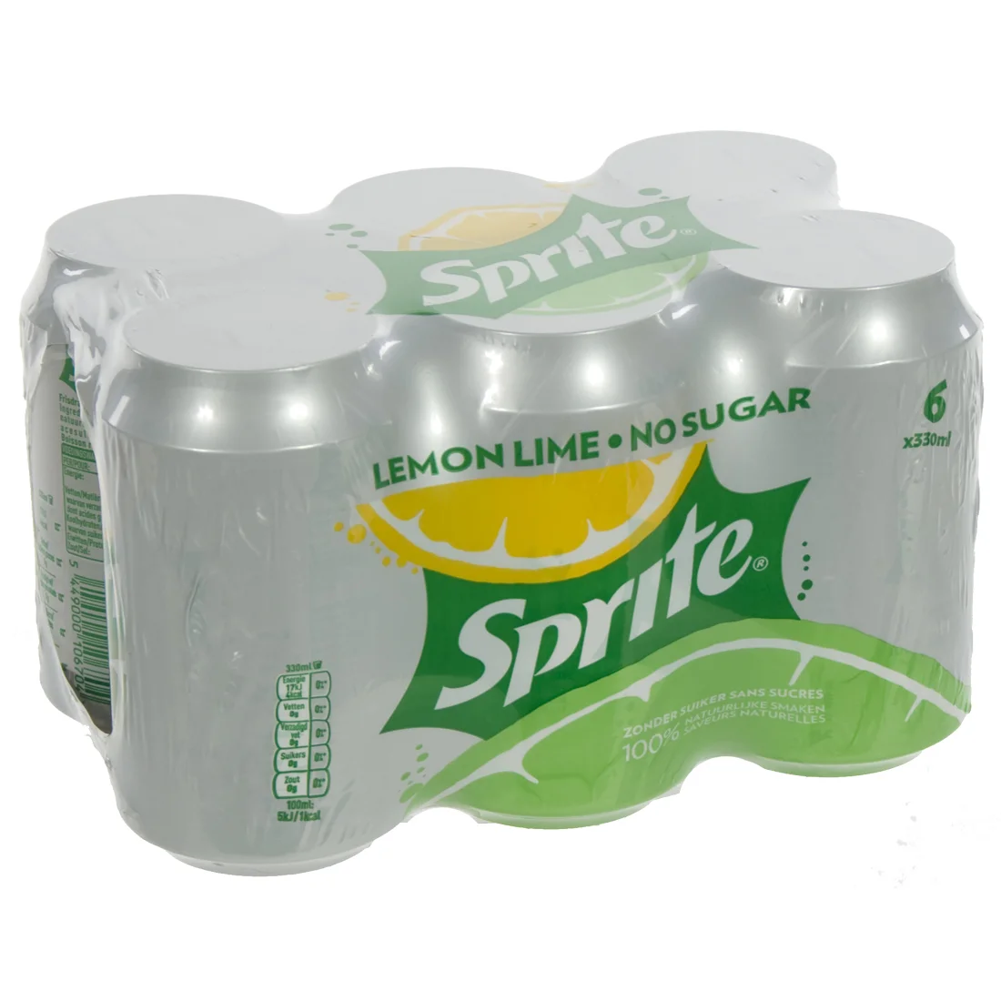 Sprite BLIK  Zero  33 cl  Blik  6 pak