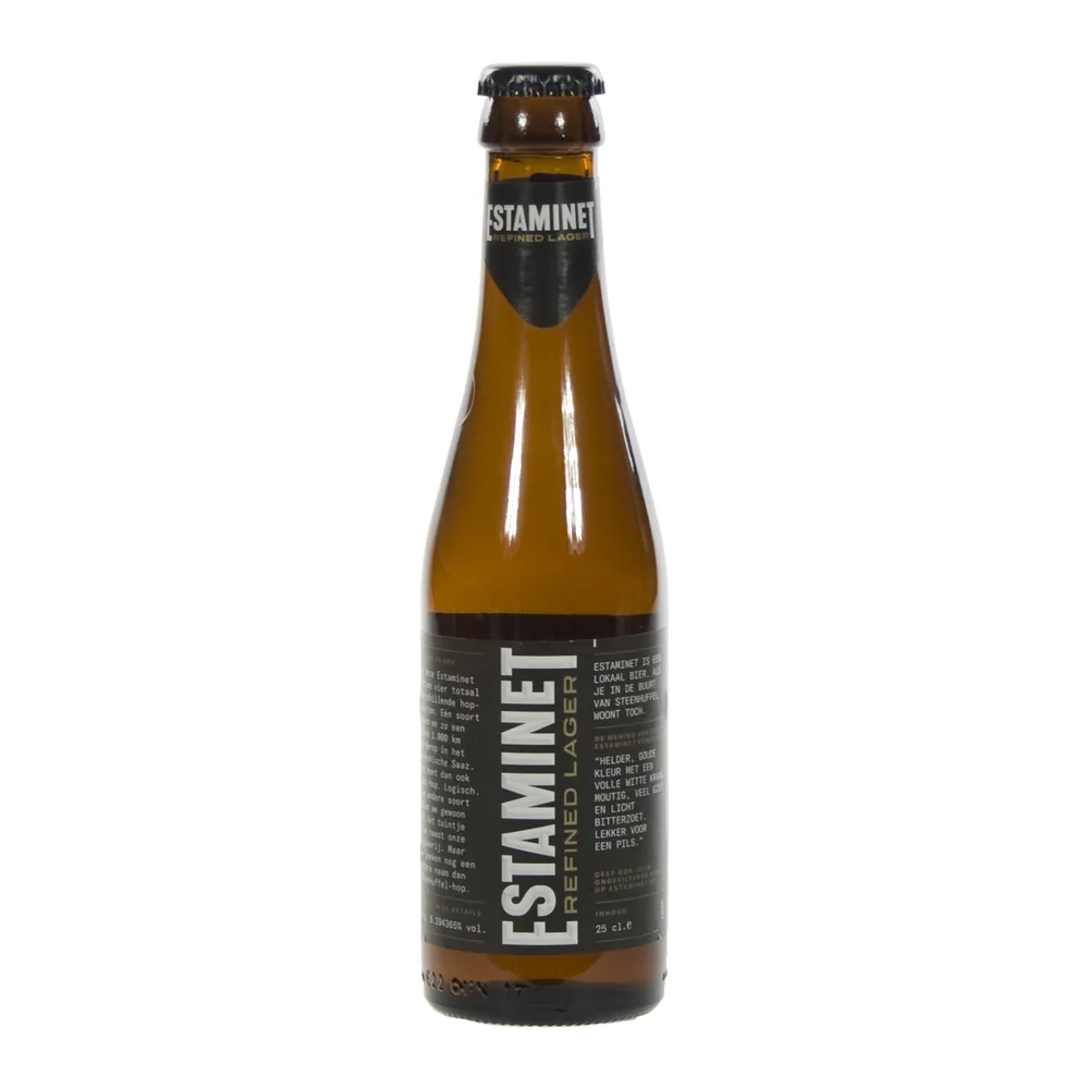 Estaminet pils  25 cl  Fles