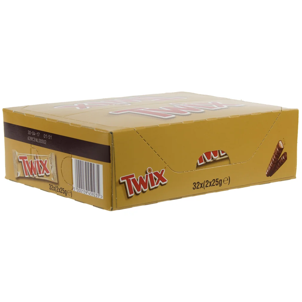 Twix  Doos 32st  50 g