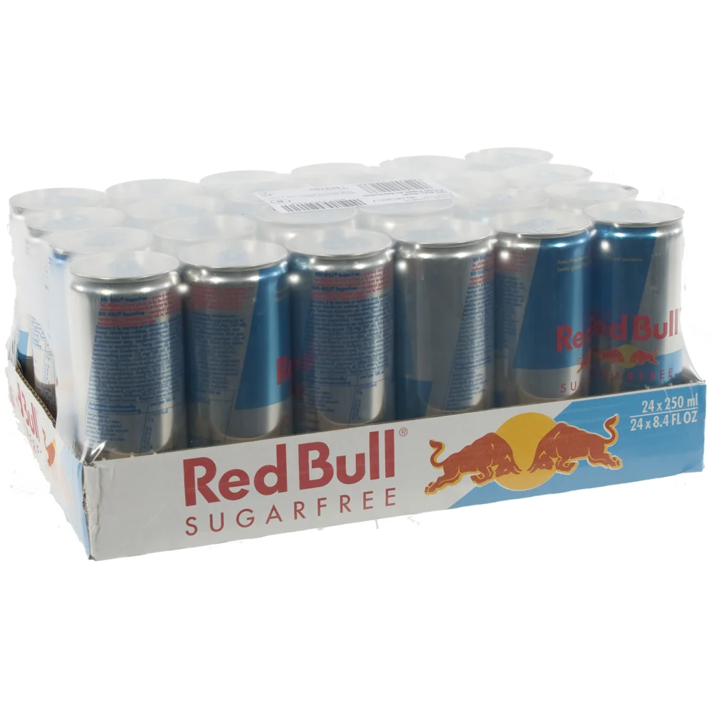 Red Bull  Sugarfree  25 cl  Pak 24 st